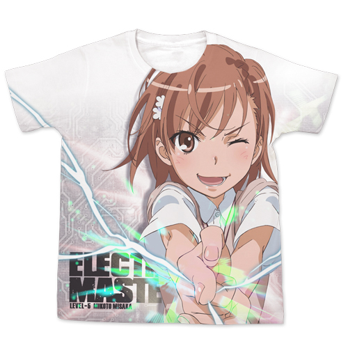 御坂美琴フルグラフィックTシャツ [とある科学の超電磁砲S] | 二次元
