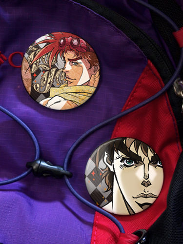 ジョセフ缶バッジセット [ジョジョの奇妙な冒険] | 公式キャラクター