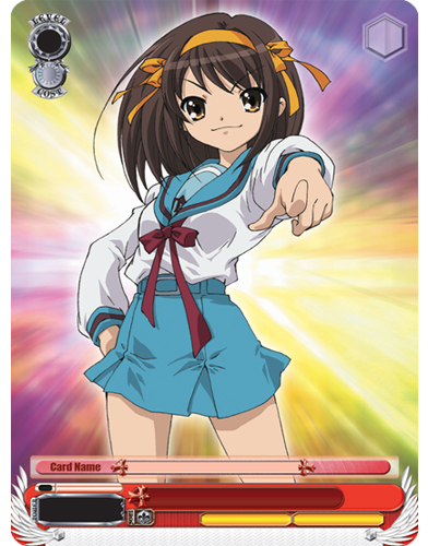 ヴァイスシュヴァルツ デッキ 涼宮ハルヒの憂鬱 8電源 調整パーツあり