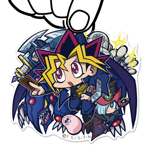 武藤遊戯アクリルつままれキーホルダー 闘いの儀Ver. [遊☆戯☆王