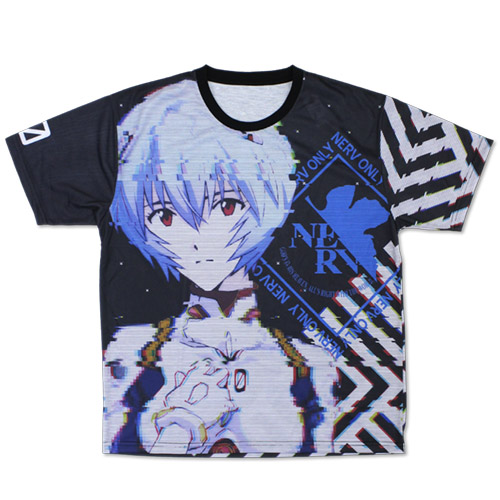綾波レイ 両面フルグラフィックTシャツ [EVANGELION] | キャラクター