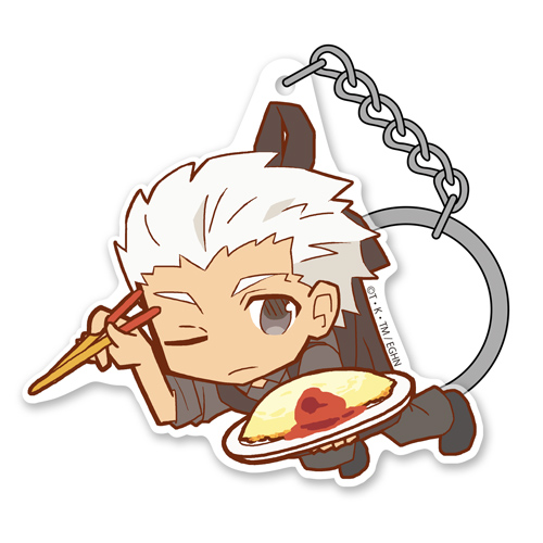 アーチャー アクリルつままれキーホルダー [衛宮さんちの今日のごはん