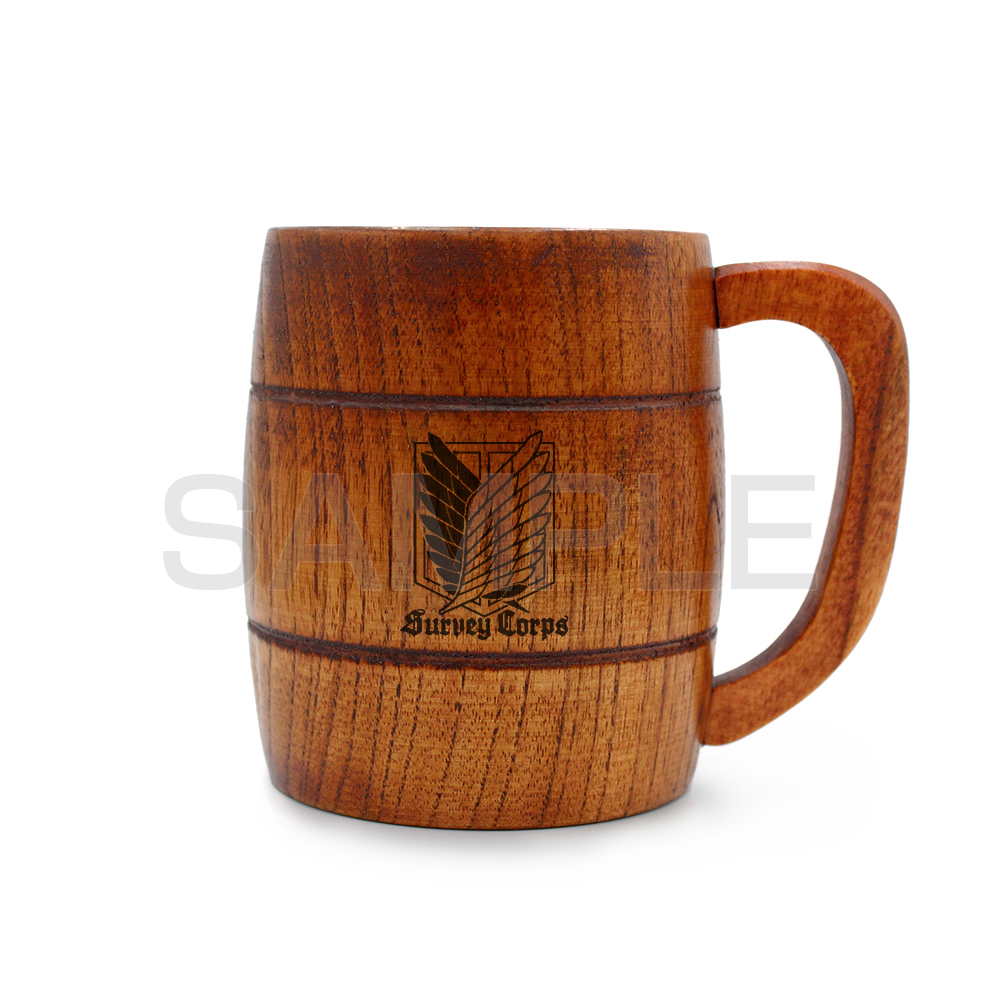 調査兵団 樽型ウッドマグ [進撃の巨人] | キャラクター公式グッズ