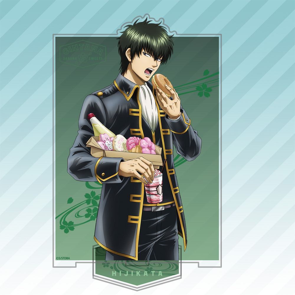 銀魂】坂田銀時/土方十四郎 選挙風 アクリルスタンド マルチケース