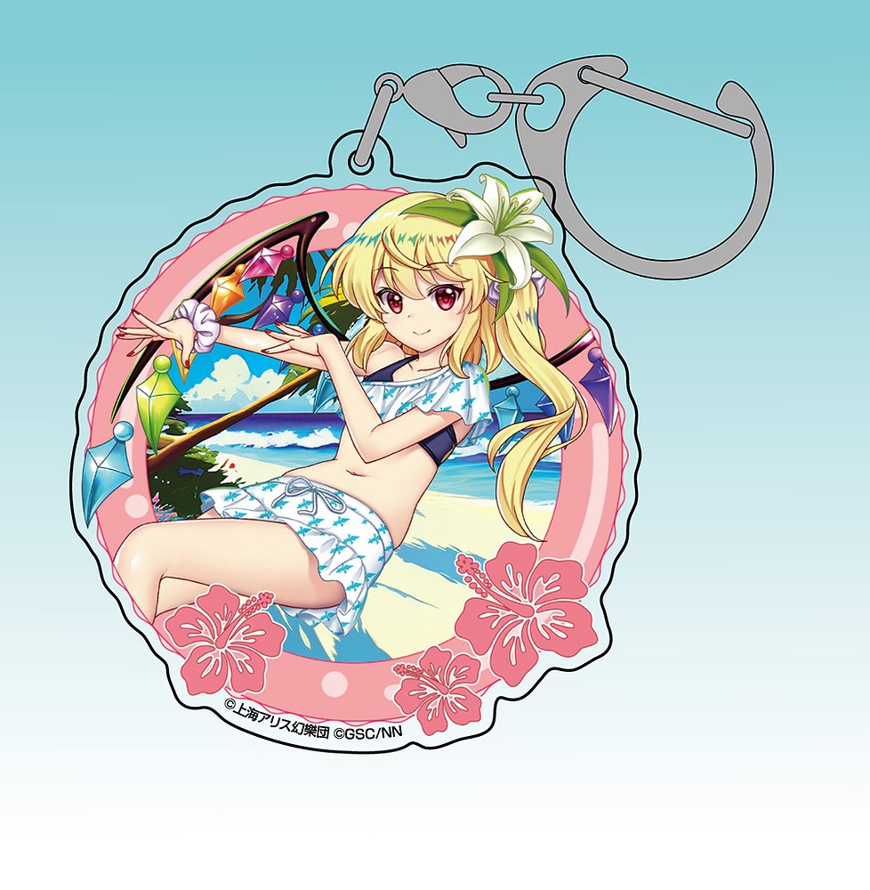 東方project フランドール 水着 美少女 クリアファイル VY5 東方