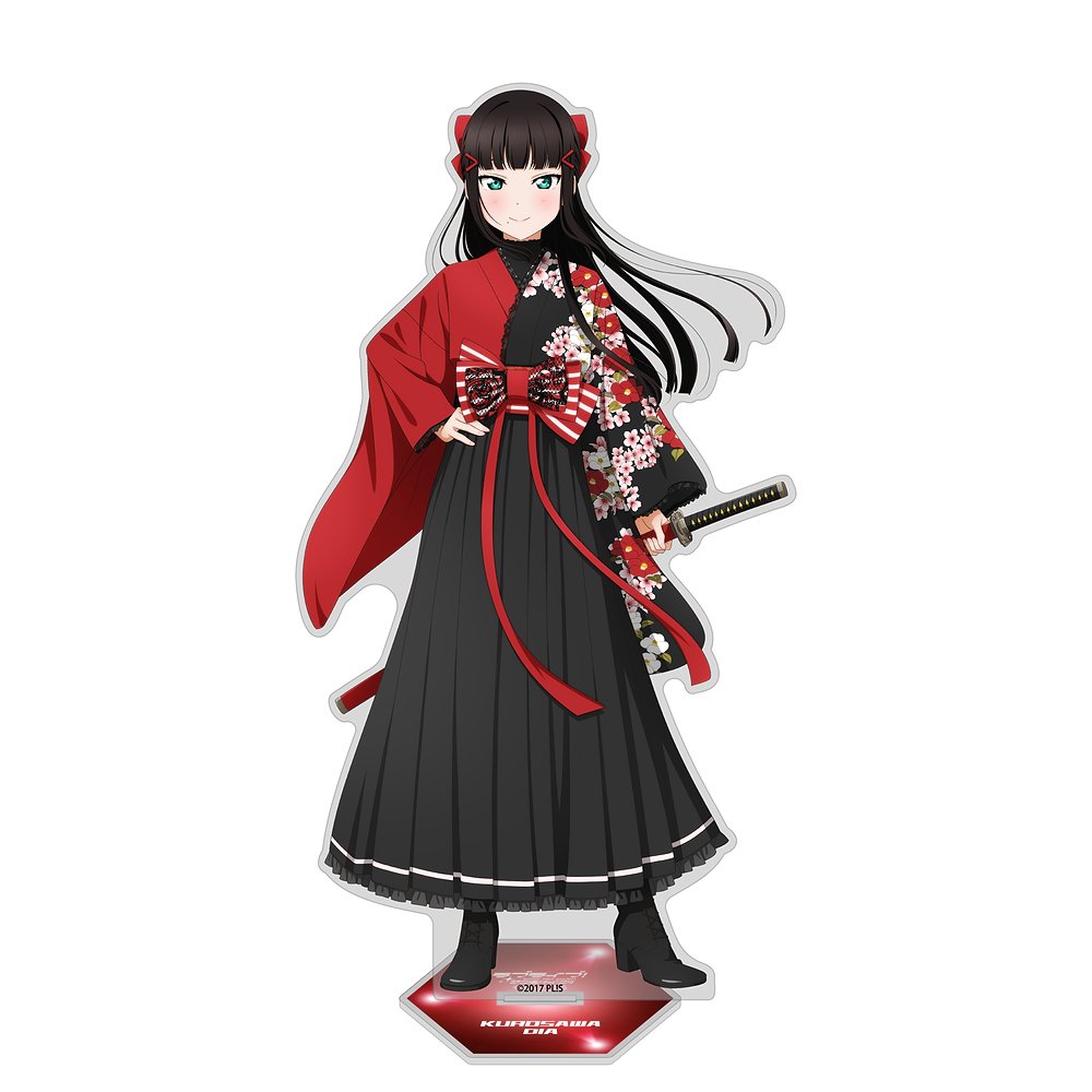 描き下ろし 黒澤ダイヤ アクリルスタンド（大）ソロコンサートver