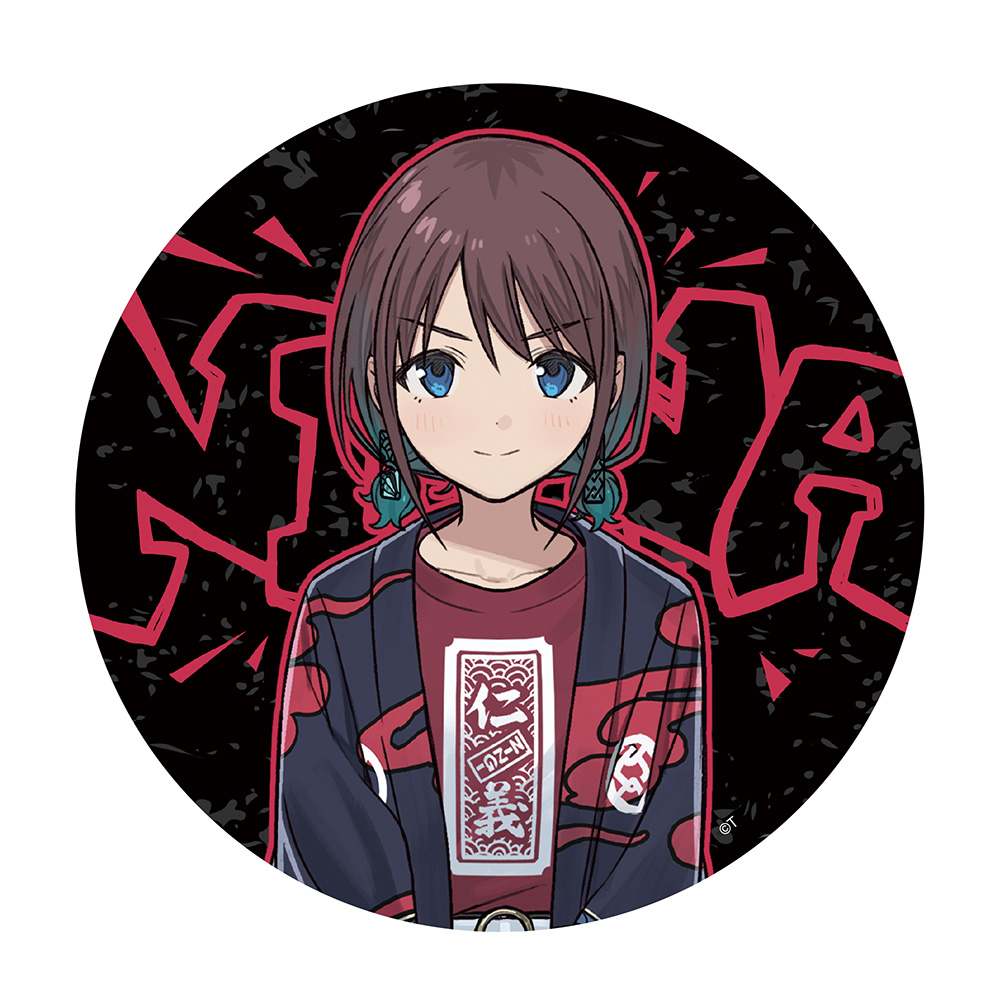 ガールズバンドクライ ガルクラ 井芹仁菜 缶バッジ 版権イラスト