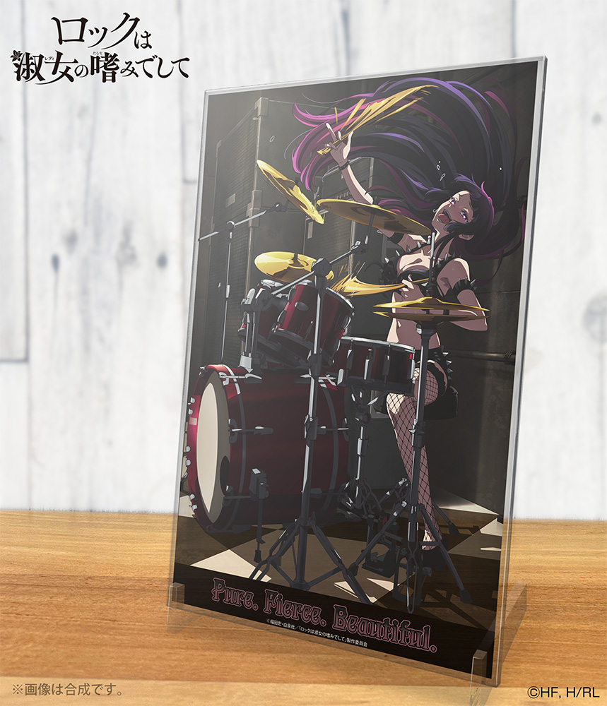 ロックは淑女の嗜みでして 院瀬見ティナ 缶バッジ 48個セット ロック