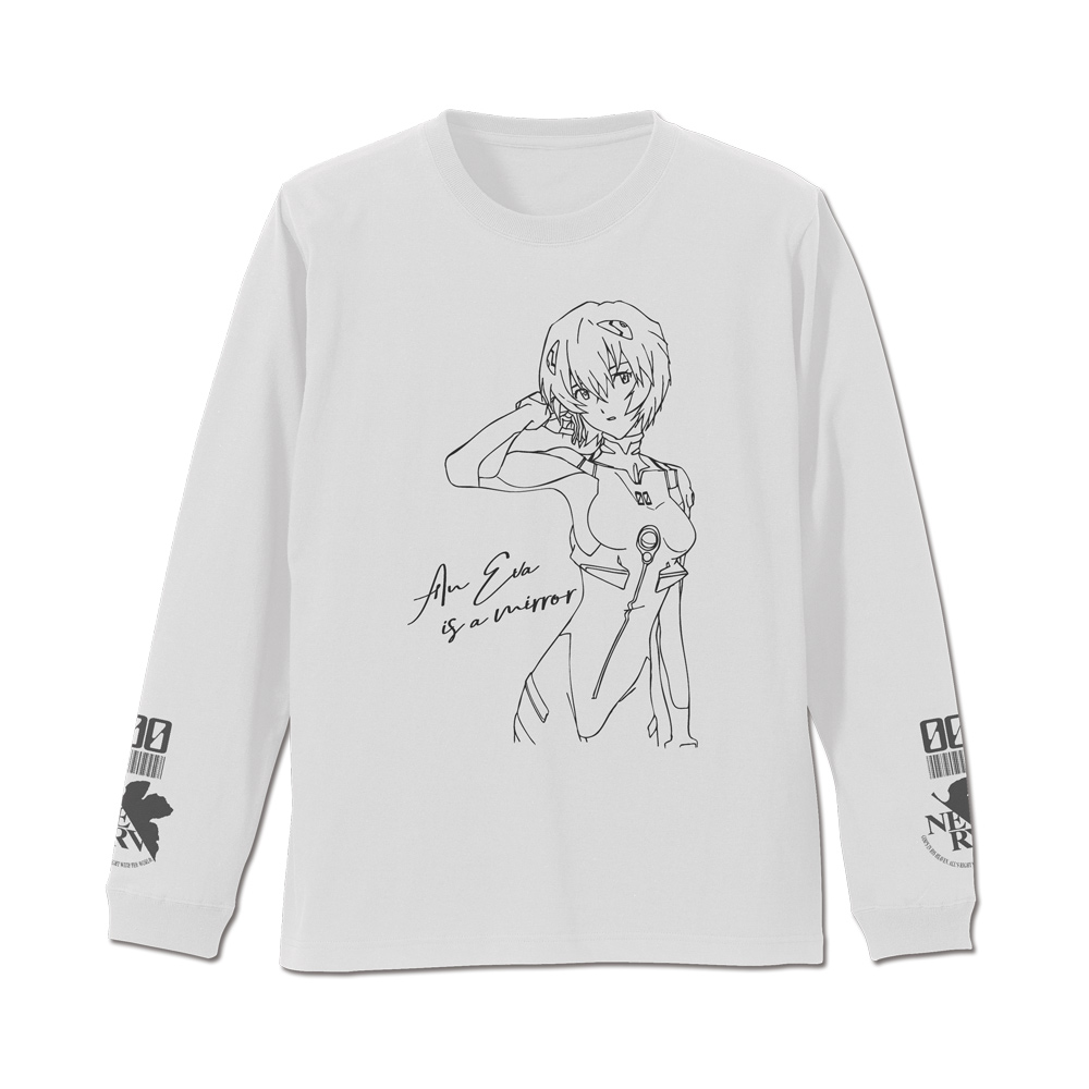 綾波レイ 袖リブロングスリーブTシャツ [EVANGELION] | キャラクター