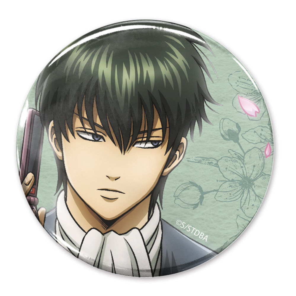 白夜叉 65mm缶バッジ 桜の花見団子Ver. [銀魂] | 公式キャラクター