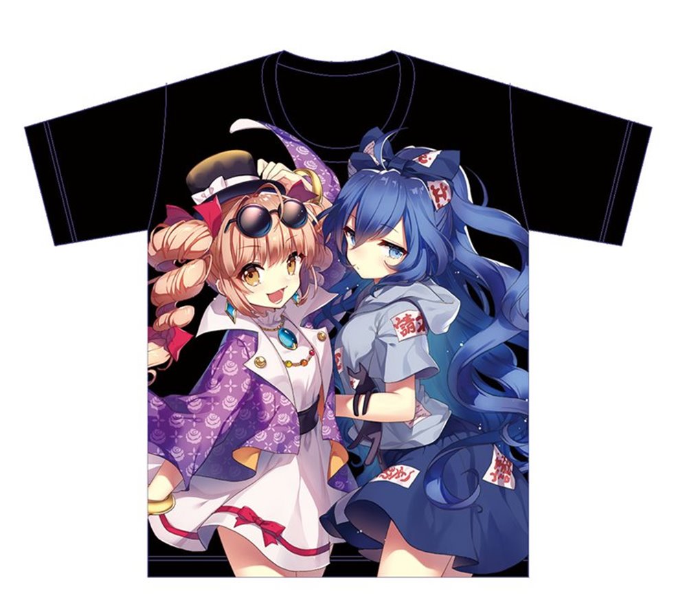 東方Project フルカラーTシャツ 依神姉妹 illust.まさる.jp [東方