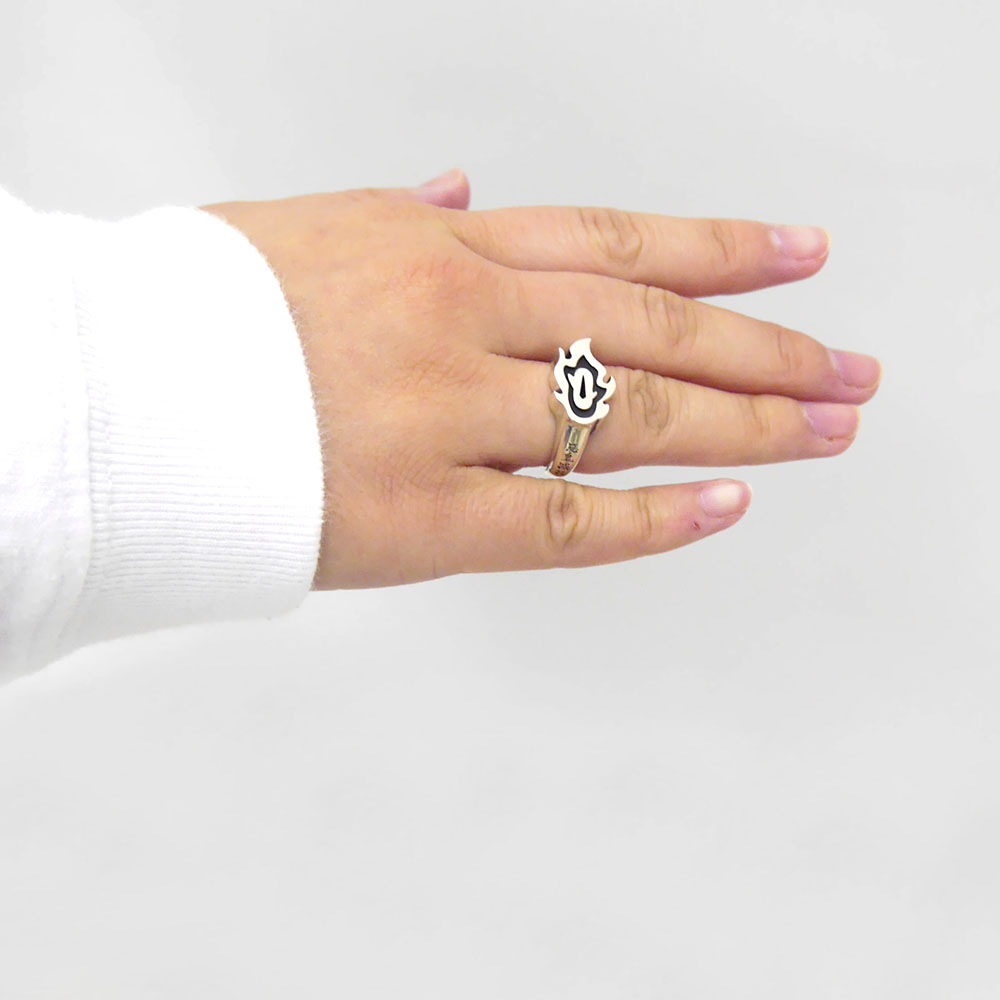 中古】銀製品・指輪・アクセサリー(キャラクター) 宇髄天元 シルバー