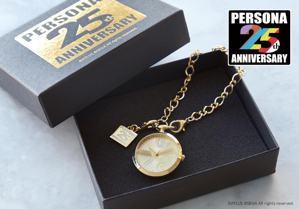 ペルソナ25周年 P5 主人公 雨宮蓮 アクリル時計 【公式通販】