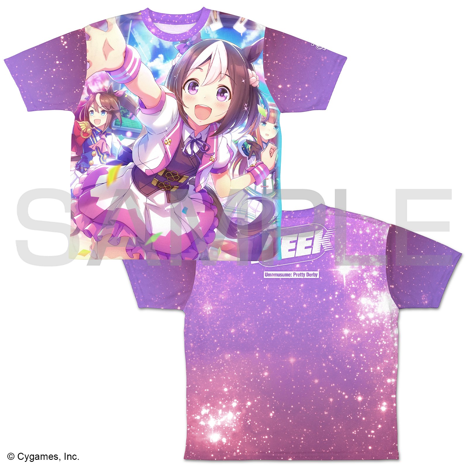 スペシャルウィーク 両面フルグラフィックTシャツ [ウマ娘 プリティー