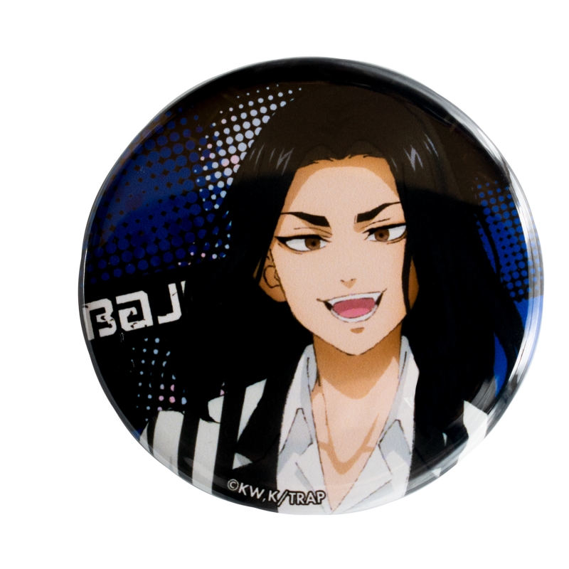 グッズ-バッチ]東京リベンジャーズ アート缶バッジ 場地圭介 Beh【東京