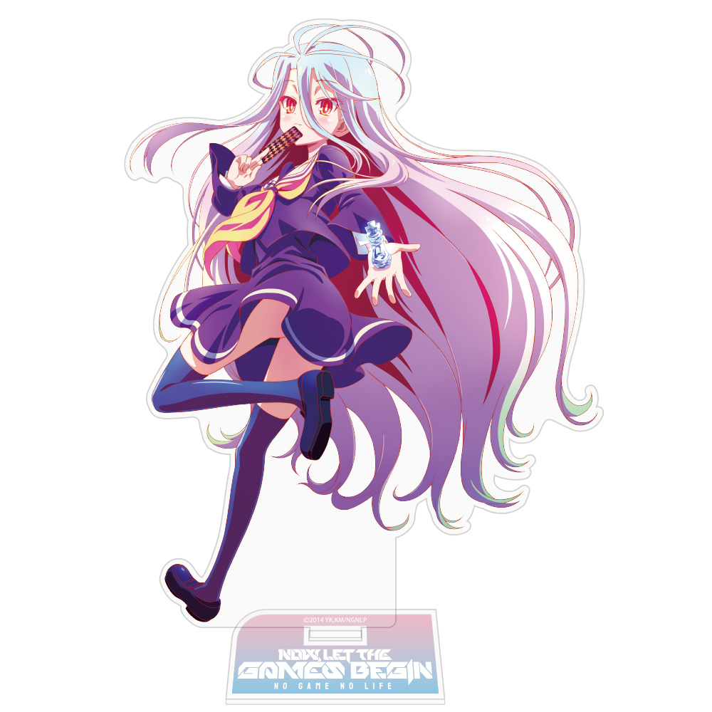 ノーゲーム・ノーライフ ゼロ ノゲノラ くじ E賞 色紙 白 ノーゲーム