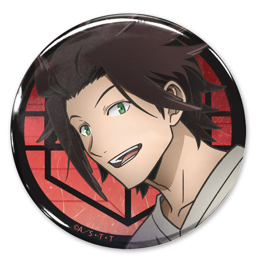 描き下ろし 生駒達人 缶バッジ トリガー起動（オン）Ver. [ワールド