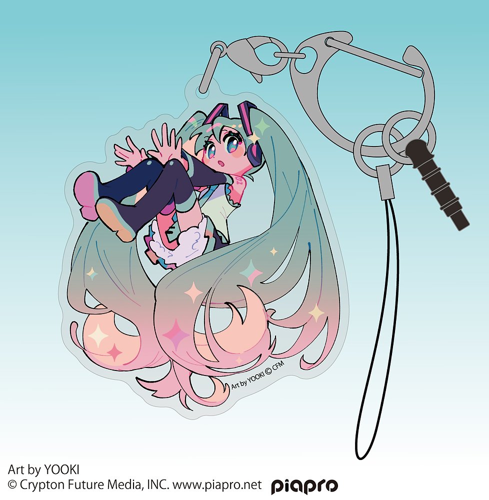 初音ミク アクリルマルチキーホルダー YOOKI Ver. [初音ミク] | 公式