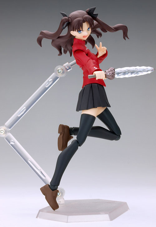 ABS＆PVC塗装済み可動フィギュア figma 遠坂 凛 私服Ver. [Fate/stay