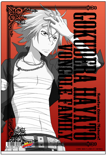 獄寺バトルクリアファイル [家庭教師ヒットマンREBORN