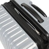 エース イグザクト プリズム ボディ スーツケース 57-65L シルバー