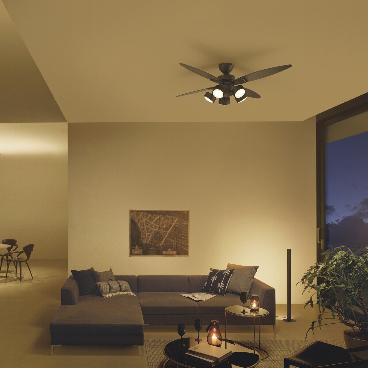 DAIKO 大光電気 LEDシーリングファンライト CSF-580W 大光電機 LED