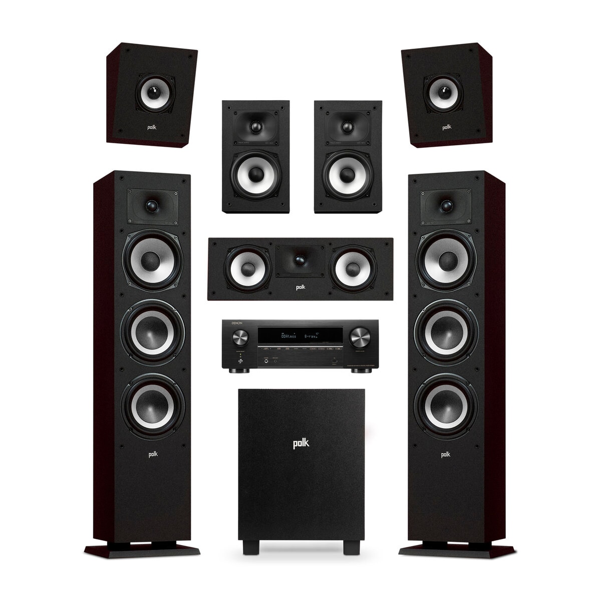 DENON デノン 5.1chスピーカーセット AVアンプセット ☆デノンDENON