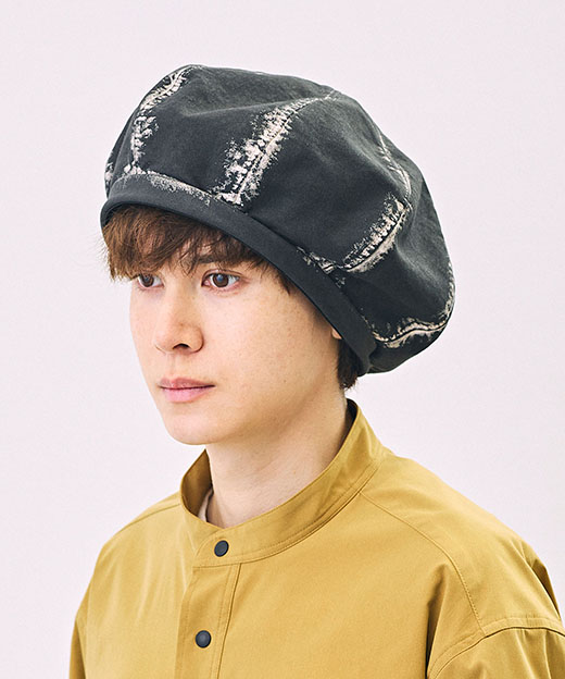 VINTAGE PAINTED BERET(ONESIZE BLACK): ベレー帽子通販｜CA4LA公式