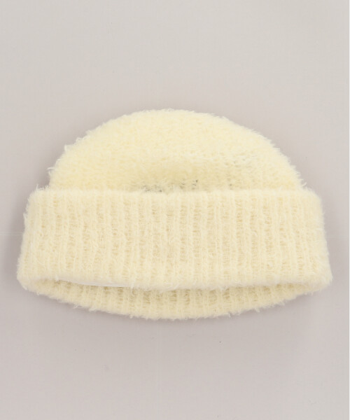 CF BRITISH FUR WATCH2(ONESIZE WHITE): ニットキャップ帽子通販