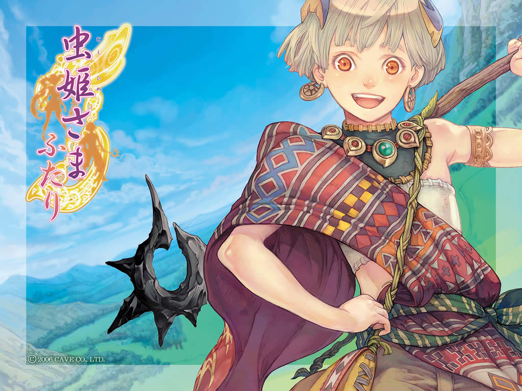 虫姫さま 店頭販促用ポスター Switch『虫姫さま』北米パッケージ版が