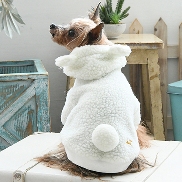 ROPE PICNIC（ロペピクニック）耳付きボアフーディー | 犬服・ドック