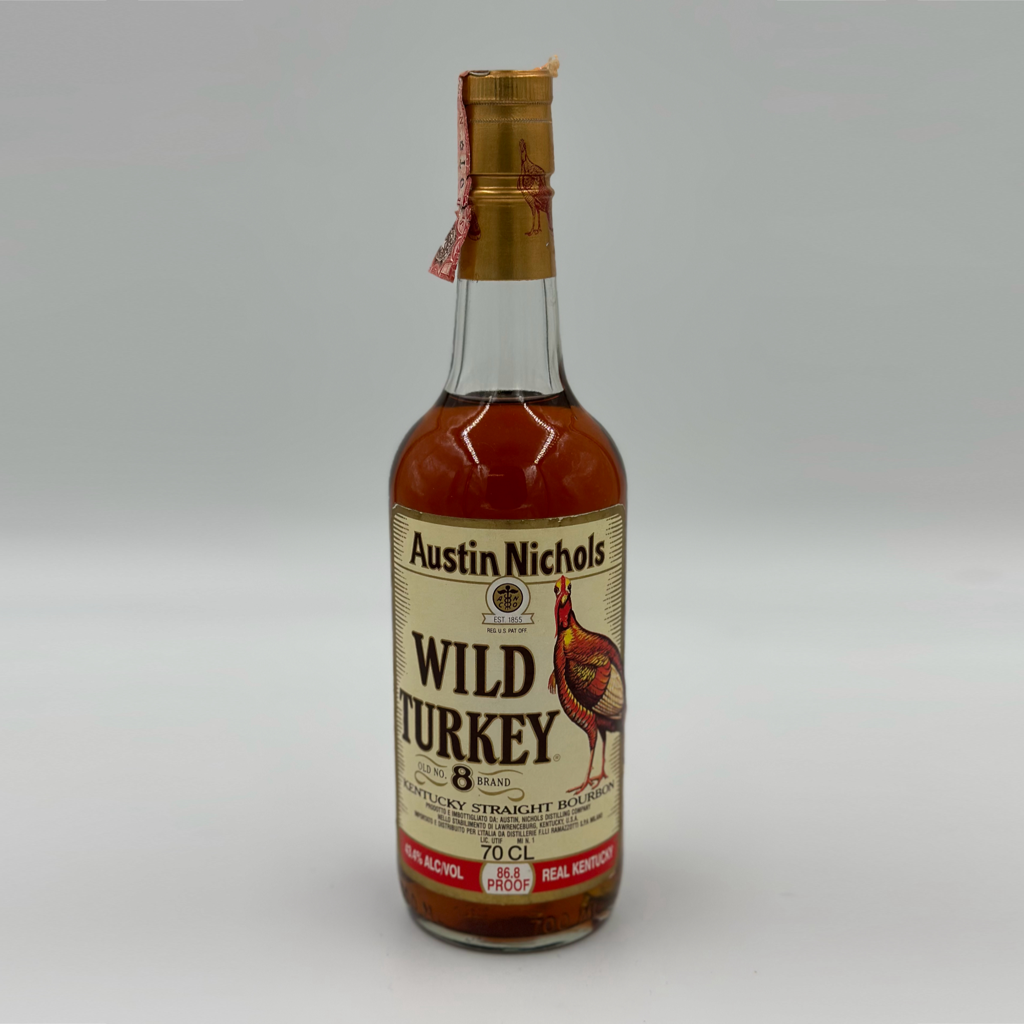 Wild Turkey Old N 8 Brand Bourbon 0,7 l Austin Nichols - Wine Shop