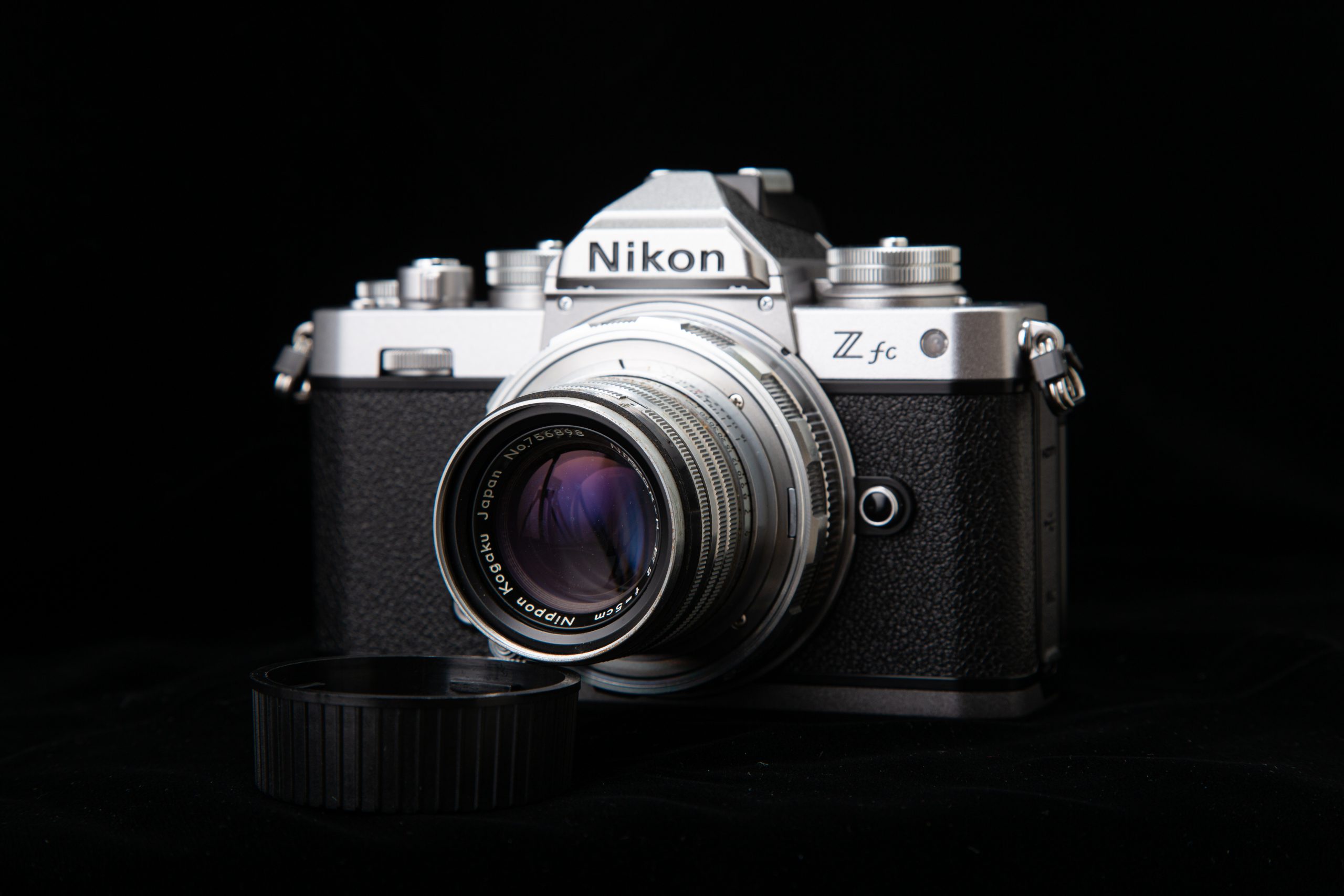 Nikon F 一眼レフカメラ Nikkor 50mmレンズ付き 動作未確認 Nikon F