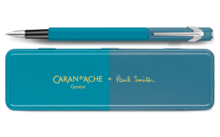 カランダッシュ + ポール·スミス エディション 4 シアン & スチール