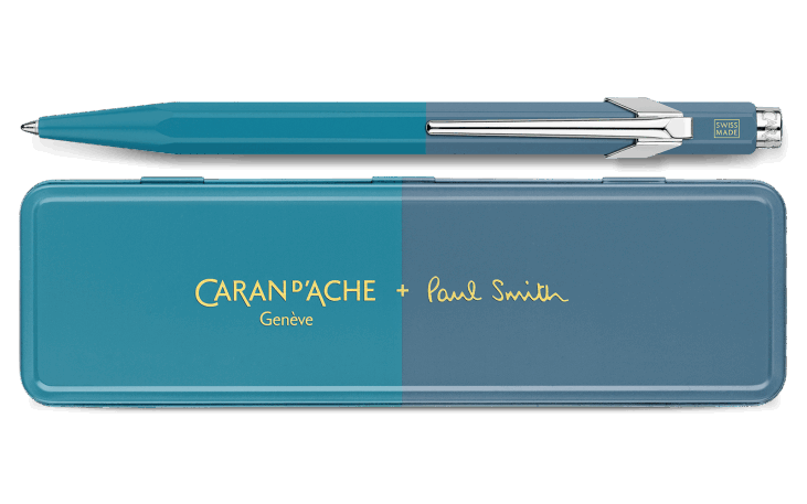 カランダッシュ + ポール·スミス エディション 4 シアン ＆ スチール