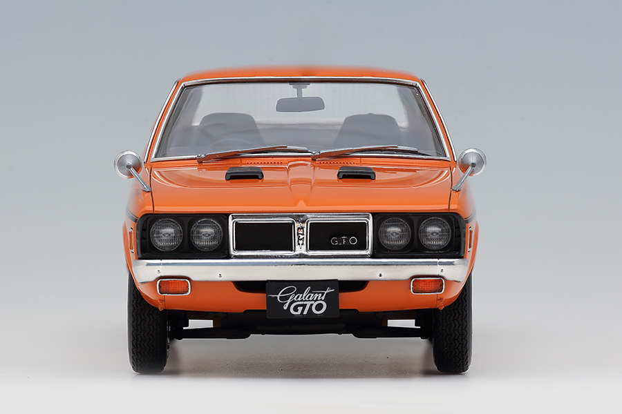 中古模型 三菱 ギャラン GTO 1970年式 オレンジ ENIF 1/43 三菱 コルト