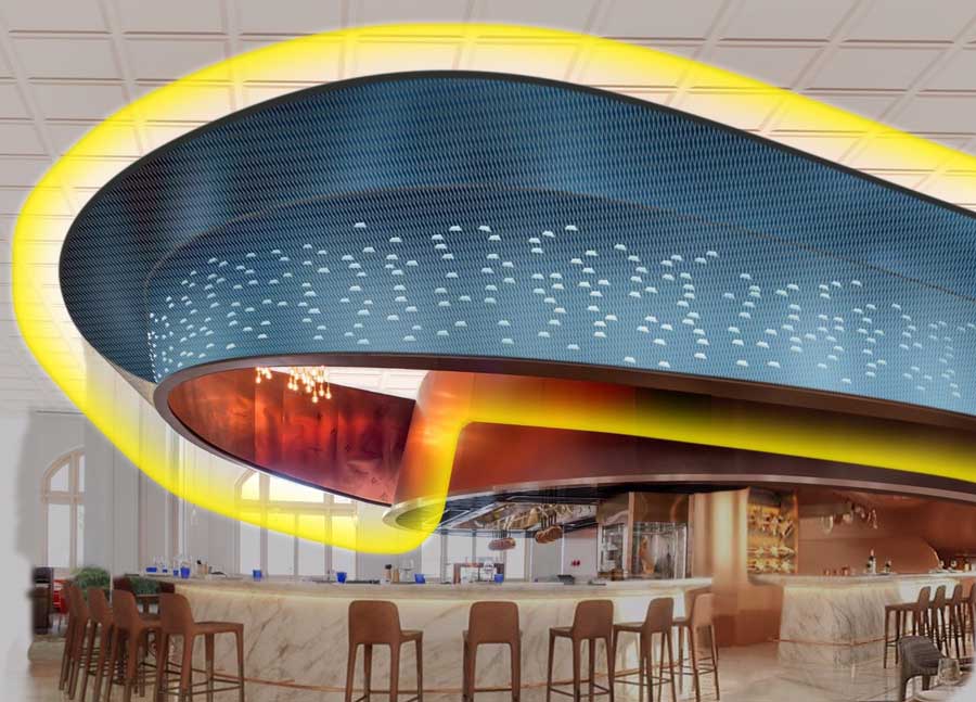 シンガポールラッフルズホテル熱帯植物リトグラフ額装仕立て