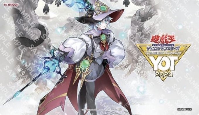 遊戯王 白き森のルシア 公式 プレイマット アジアyot限定 ベスト64