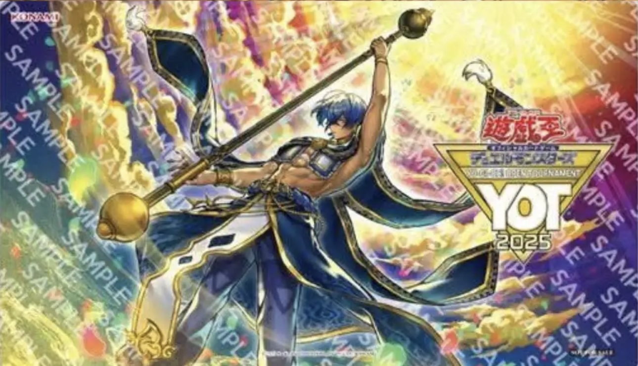 遊戯王 絢嵐たる見神 YOT 2025 プレイマット 未開封 遊戯王 絢嵐たる見
