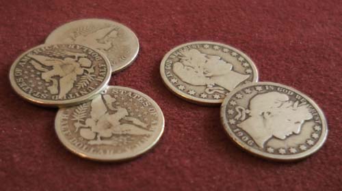 バーバー・ハーフダラー」 Barber Half Dollar バーバーコイン、100年