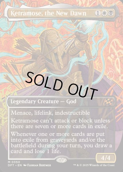 新たな夜明け、ケトラモーズ 英語 foil mtg 稀少個体 新たな夜明け