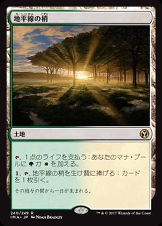 MTG 地平線の梢 4枚 地平線の梢/Horizon Canopy FUT英語foil4枚セット