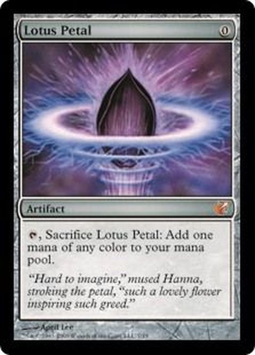 MTG 4枚 水蓮の花びら 水蓮の花びら/Lotus Petal 4枚セット 水蓮の