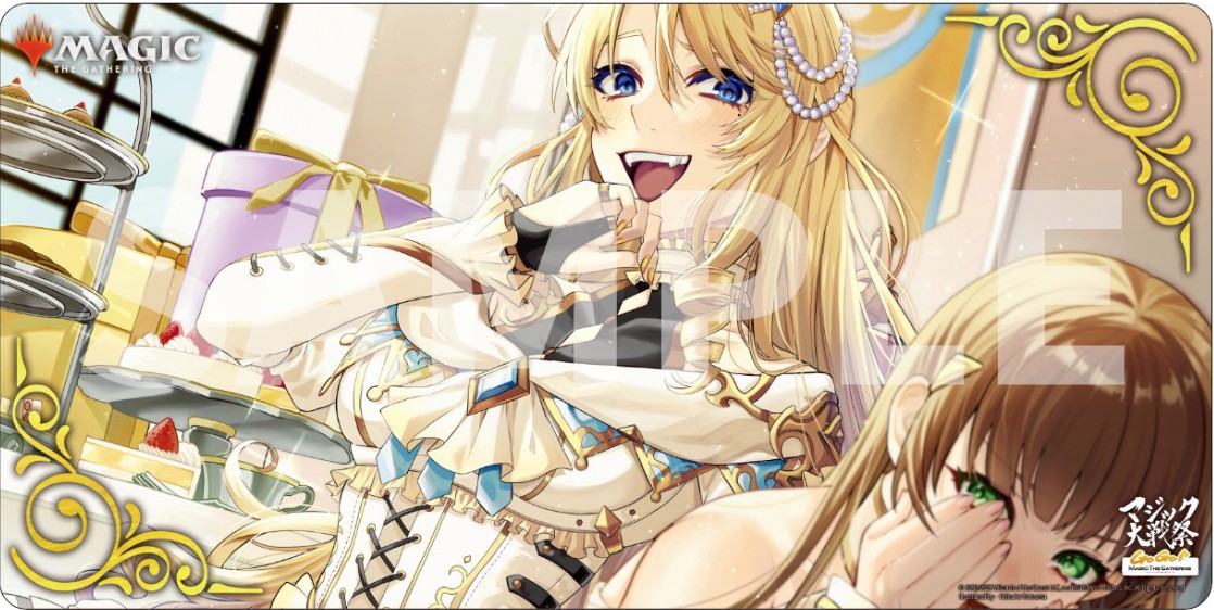 息詰まる徴税 箔押し プレイマット mtg 上位賞 息詰まる徴税 箔押し