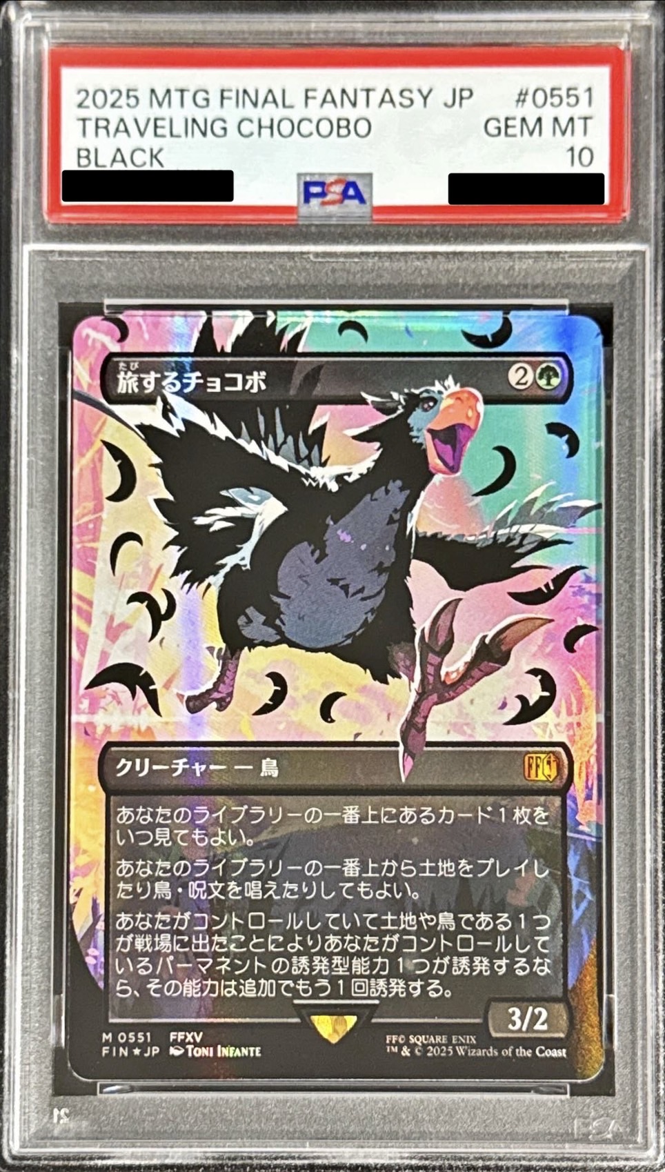 N*O様 旅するチョコボ Traveling Chocobo 2枚 フルアートf 旅する