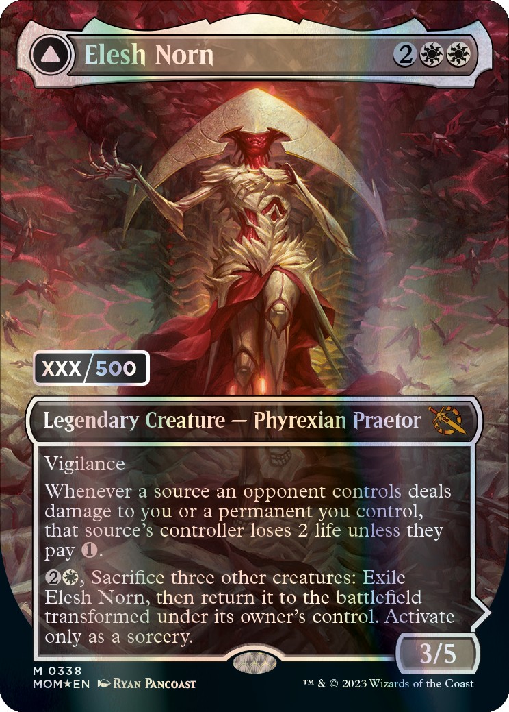 EX+](ダブルレインボウFOIL)エリシュ・ノーン/Elesh Norn《英語》【MOM】