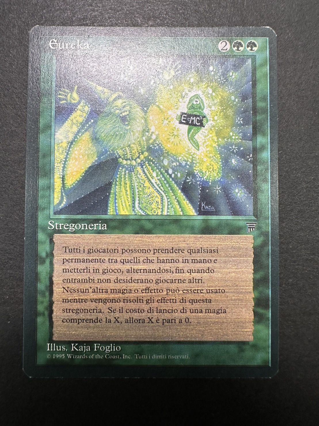 MTG LEG Eureka イタリア語 1枚 MTG Eureka エウレカ 伊語 1枚