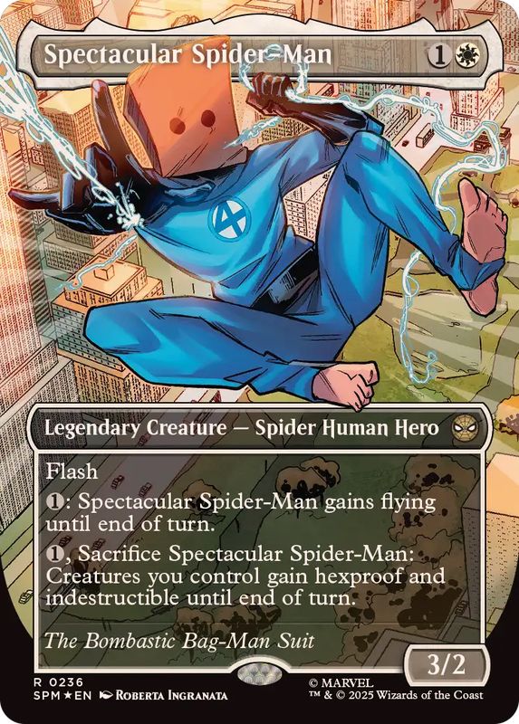 スペクタキュラー・スパイダーマン(239) テクスチャーfoil MTG