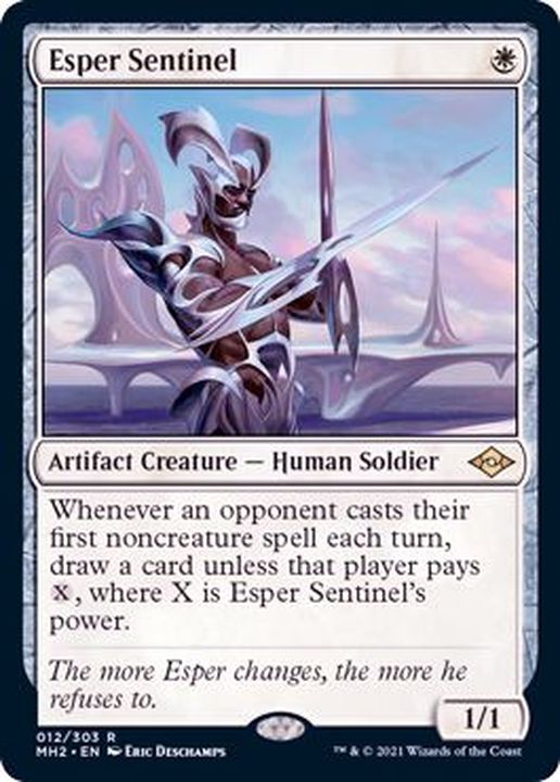 MTG エスパーの歩哨 Esper Sentinel 英語版 4枚 MTG エスパーの歩哨