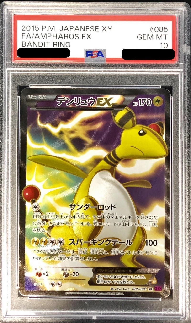 ポケモンカード デンリュウEX MデンリュウEX SR PSA10 2枚セット